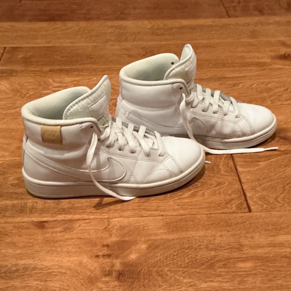 Nike White High-Top Sneakers